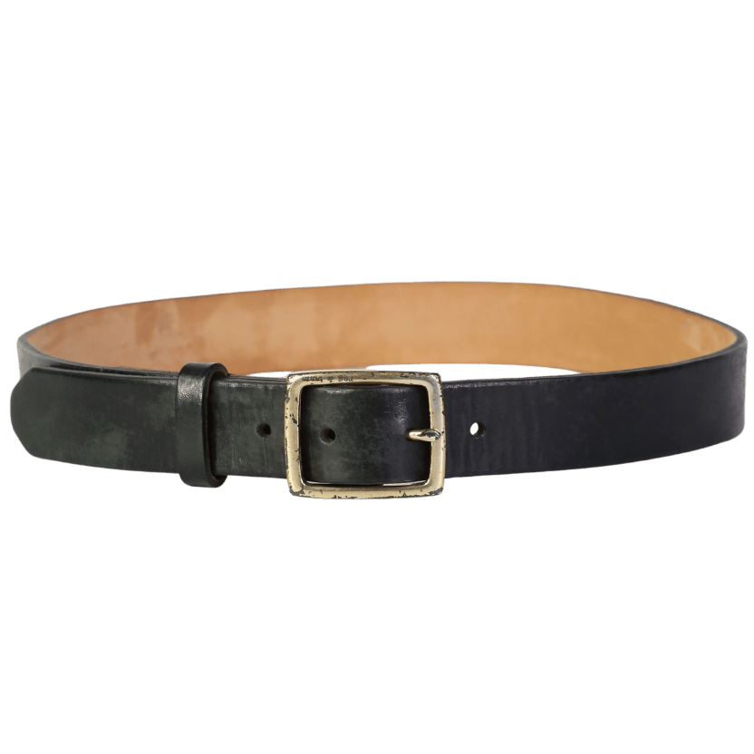 Rag & Bone Black Leather Belt UK XS