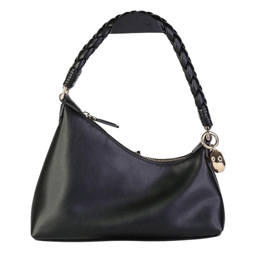 AUPEN Aupen Nirvana Black Noir/gold Hardware Shoulder Bag