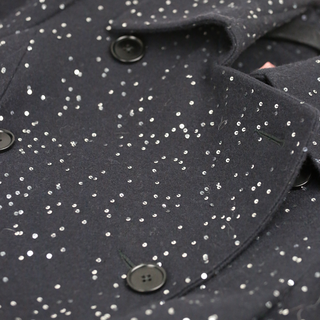 Lena Hoschek Blue Boogie Nights Coat UK XS