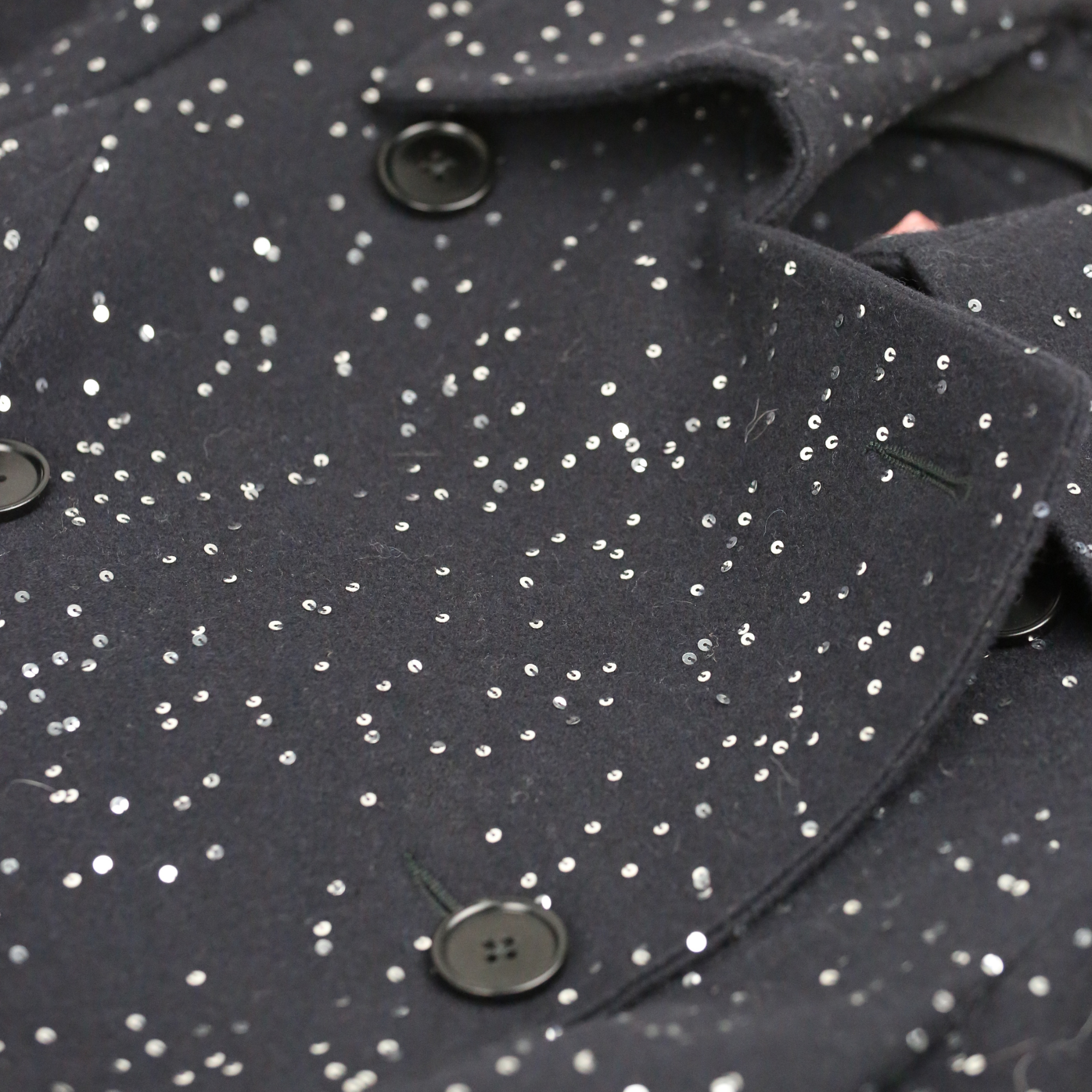 Lena Hoschek Blue Boogie Nights Coat UK XS