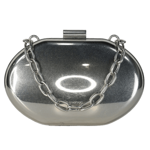 Simkhai Metallic Clutch Bag