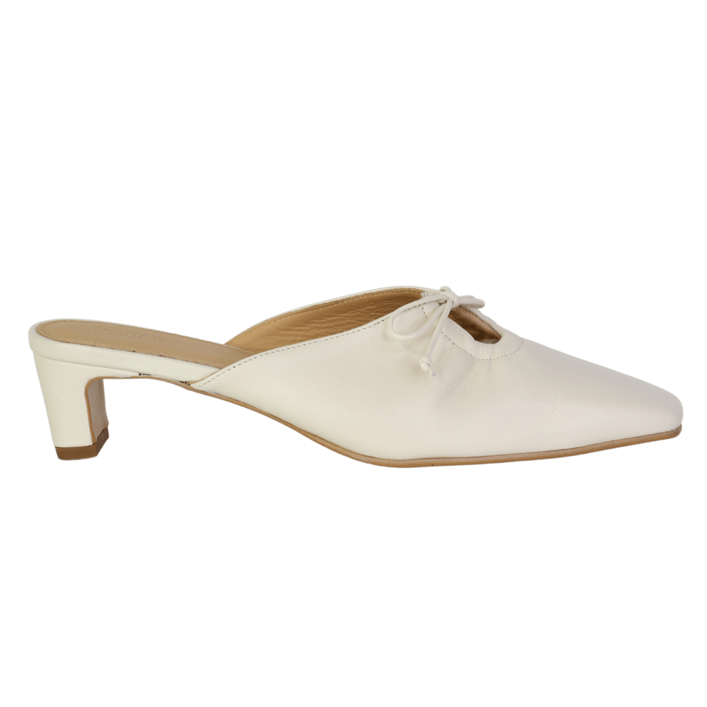 alohas Cream 50mm Amar Mules UK 5 EU 38 👠
