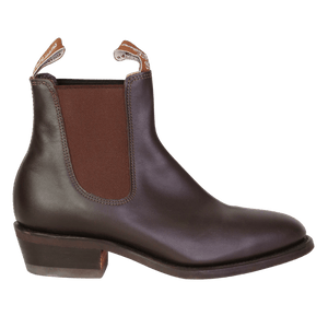 R.M.WILLIAMS Millicent Boot – Dark Brown Aniline Leather UK 6.5 EU 40