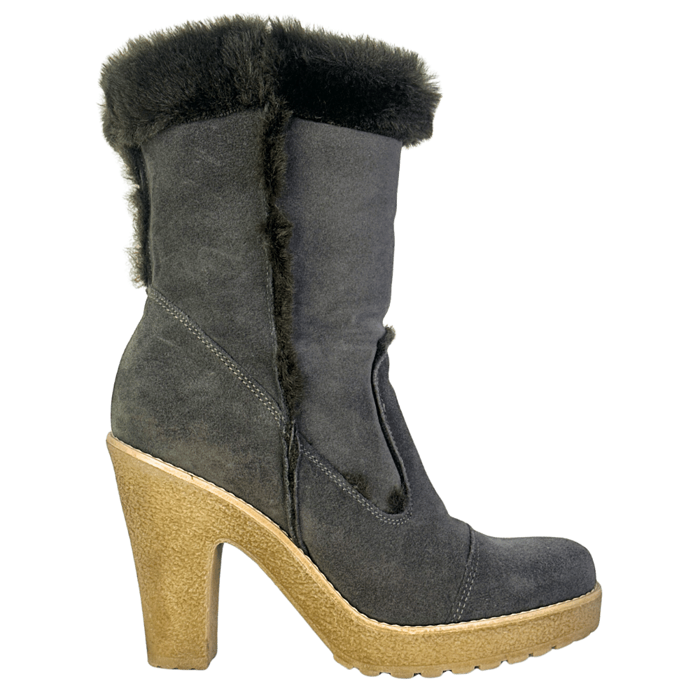 Carvela Grey Stuart Suede Boots UK 4 EU 37 👠