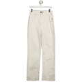 Mint Velvet White High Waisted Straight Leg Jeans UK 10