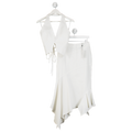 ILA The Label White Waistcoat And Skirt Set UK 8