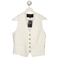 Paper London Ivory Cream Victoria Waistcoat UK 12