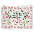 SUZANNAH LONDON White X Susannah Garrod Beach Cotton Pochette Bag Barbados One Size