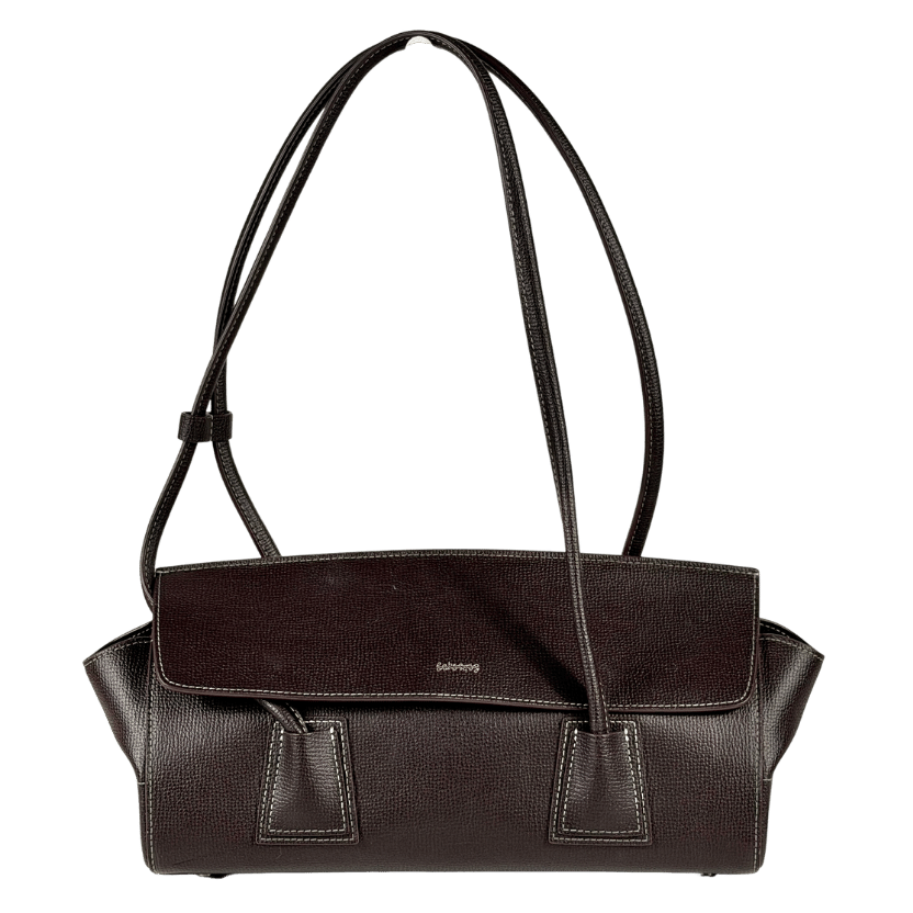 Rabeanco Brown Unni Baguette Bag One Size
