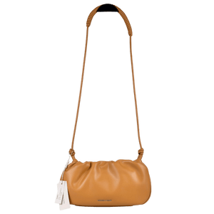 CHARLES & KEITH Russett Brown Pouch Detail Crossbody Bag One Size