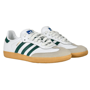 ADIDAS Samba Og White Collegiate trainers Green Gum UK 5 EU 38