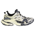 Balenciaga White Track Trainers In Beige/black UK 4 EU 37 👠