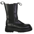 Ducie Black Biker Boots UK 4 EU 37 👠