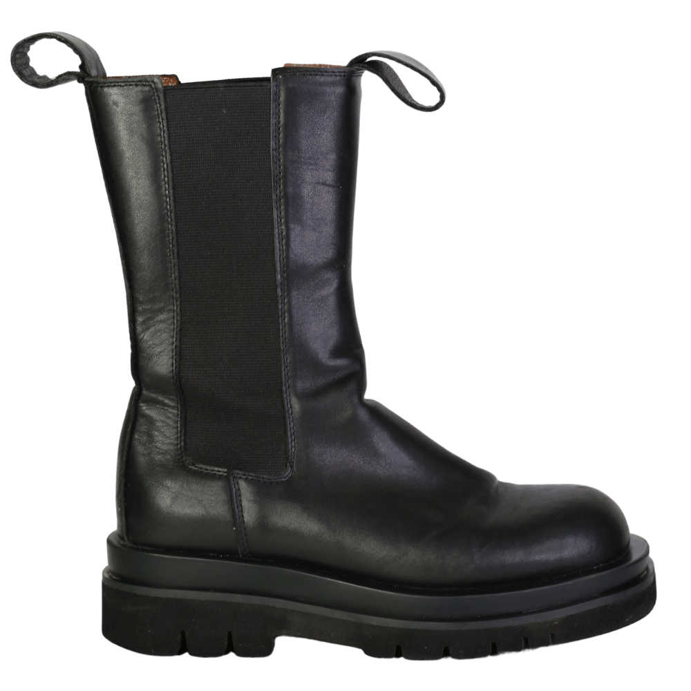 Ducie Black Biker Boots UK 4 EU 37 👠