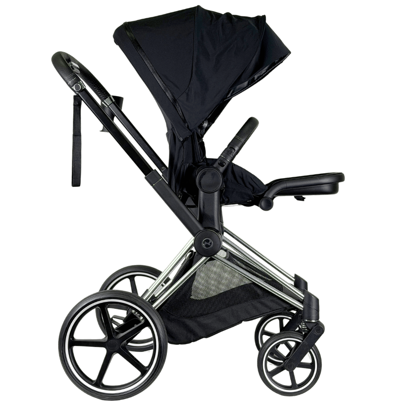 CYBEX Black Cybex Priam Cloud T Premium Travel System