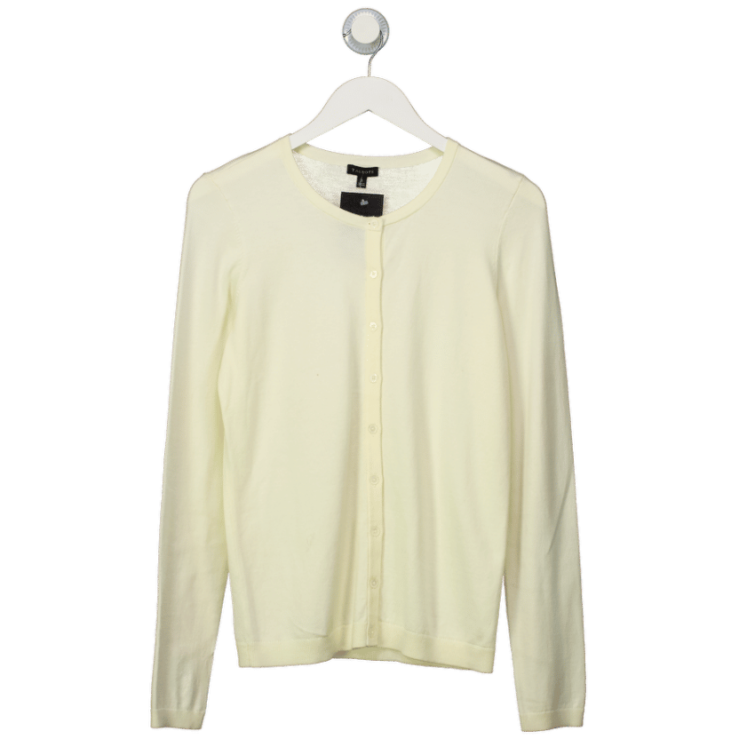 TALBOT'S Cream Button Through Cardigan UK S