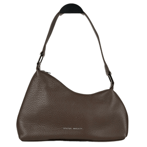STATUS ANXIETY Brown Reverie Bag - Cocoa/Brushed Gold