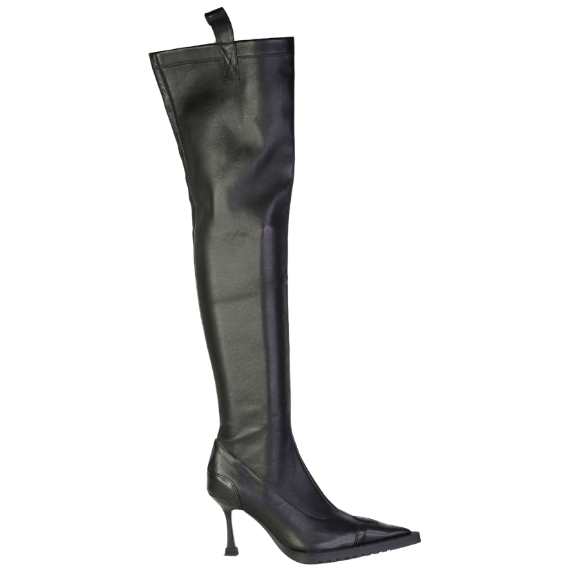 SMFK Black Pointed Heel Boots UK 5 EU 38 👠