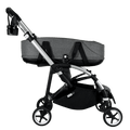 Bugaboo Grey Bee 6 Carrycot / frame and raincover