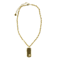 mountain moon Metallic Cypress Necklace | Gold One Size