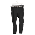 Nike Black Mid-rise Full-length Leggings UK M