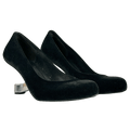 UNITED NUDE Black Suede Scultural Heel Eamz Pumps UK 5 EU 38 👠