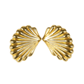 Daphine Thea 18kt Yellow Gold-plated Shell Earrings