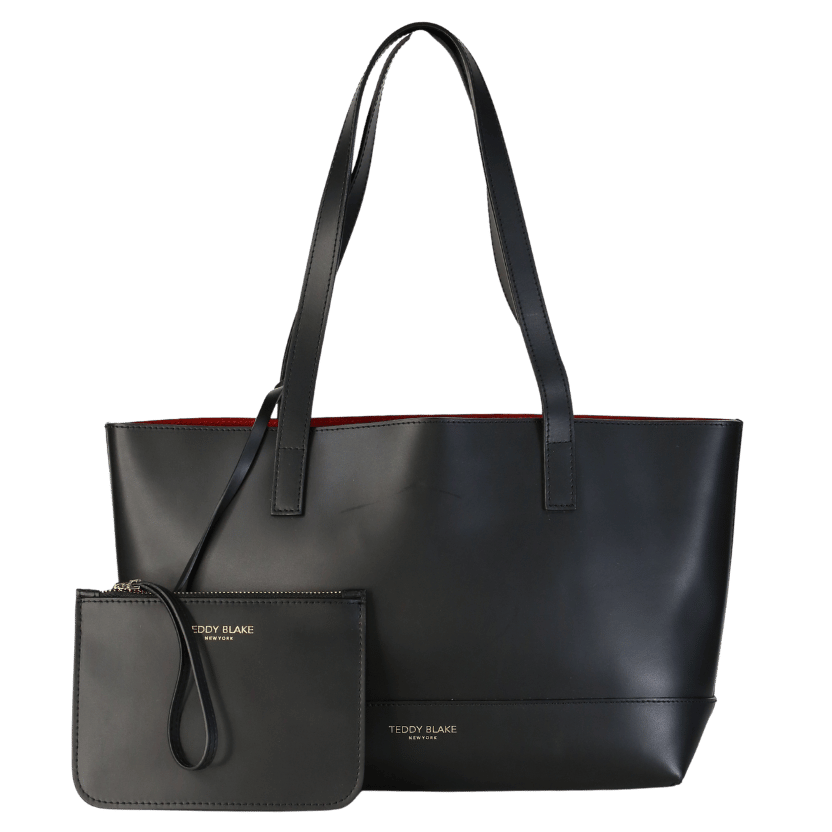 Teddy Blake Black Alice Vitello Media Black/red Tote Bag