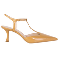 Tuckernuck Beige Margot Tan Leather Heels UK 8 EU 41 👠