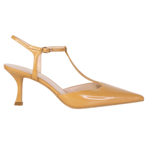 Tuckernuck Beige Margot Tan Leather Heels UK 8 EU 41