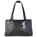 Radley London Black Leather Top Handle Stitch Detail Handbag One Size