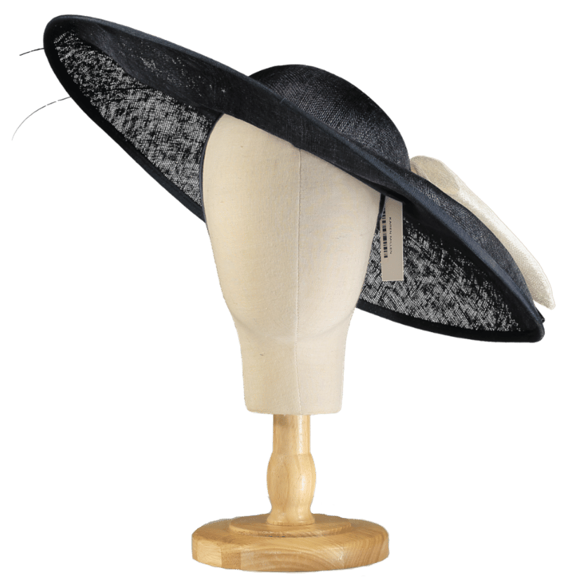 Karen Millen Blue Statement Bow Detail Fascinator One Size