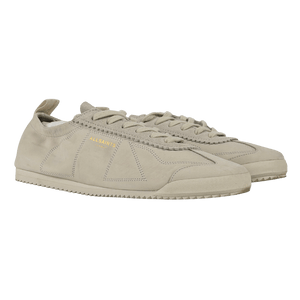 AllSaints Challk White Kenny Low Top Suede Trainers UK 5 EU 38