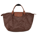 Longchamp Brown Medium Le Pliage Nylon Handbag