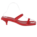 st agni Red Leather Sandals UK 5 EU 38 👠