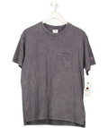 Champion Grey Vintage Wash Pocket T-shirt UK M