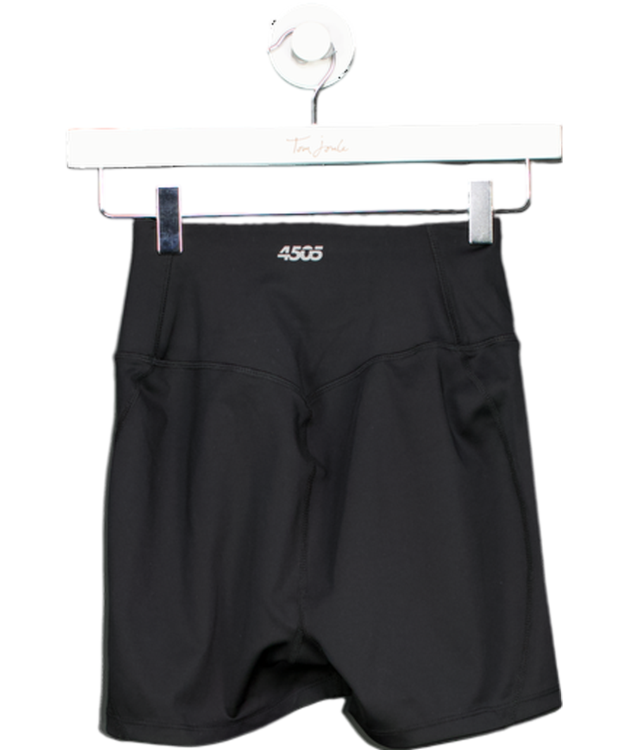 4505 Black High Rise Shorts UK M
