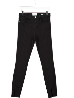 FRAME Black Le High Skinny High-rise Skinny Jeans W29