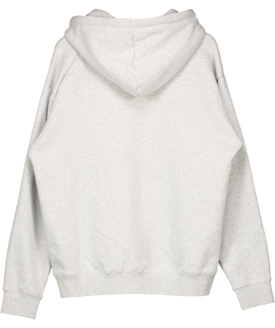 Icon Amsterdam Grey The Milan Oversized Hoodie UK M