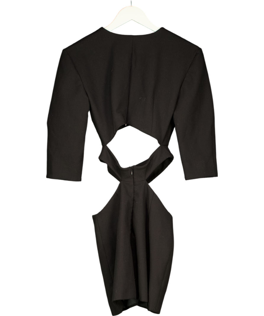 MYBESTFRIENDS Black Lia Mini Blazer Dress UK XS