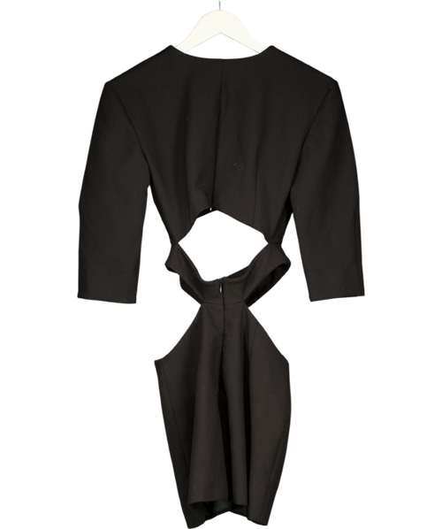 MYBESTFRIENDS Black Lia Mini Blazer Dress UK XS