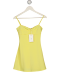 PEPPERMAYO Cindy Mini Dress - Yellow UK 4