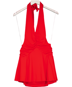 thats so fetch Red Sarisa Dress UK S