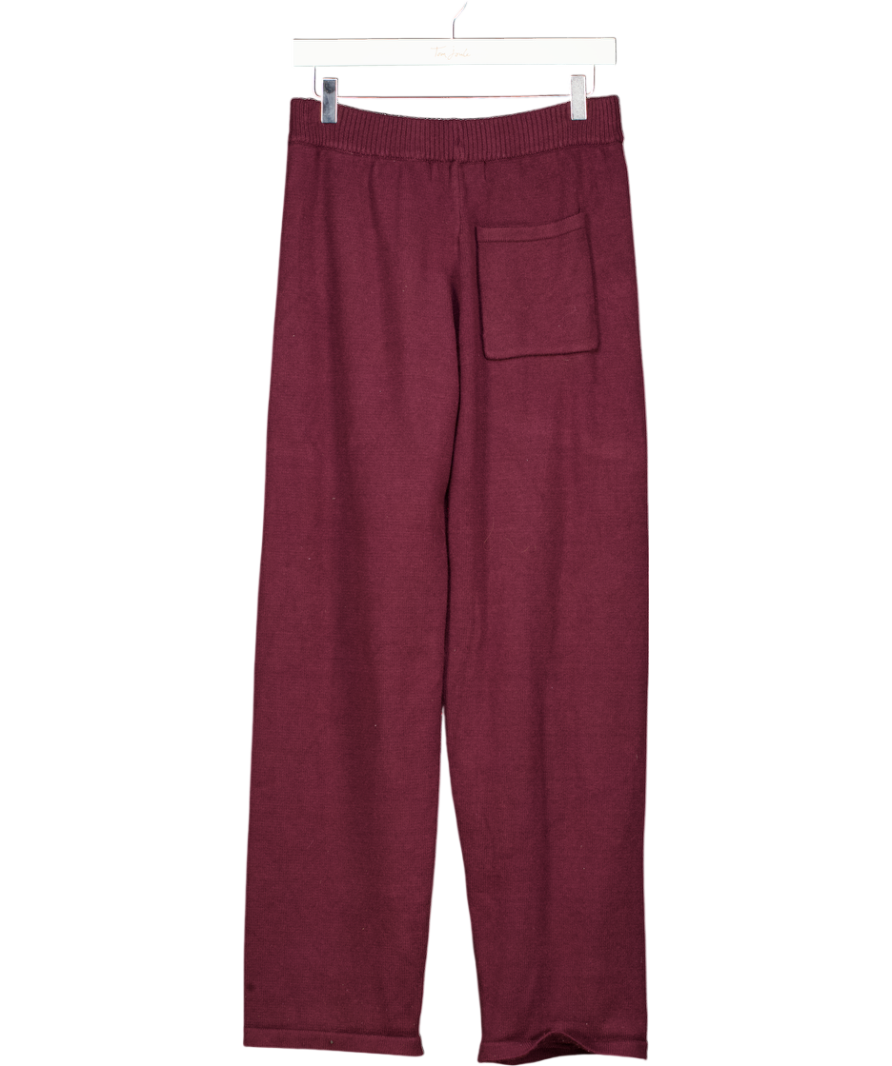 Ru & Rocka Purple Knit Joggers UK 8