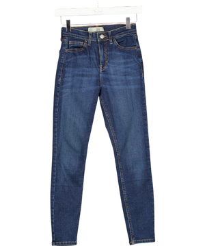TOPSHOP Blue Jamie Jeans L30 W25