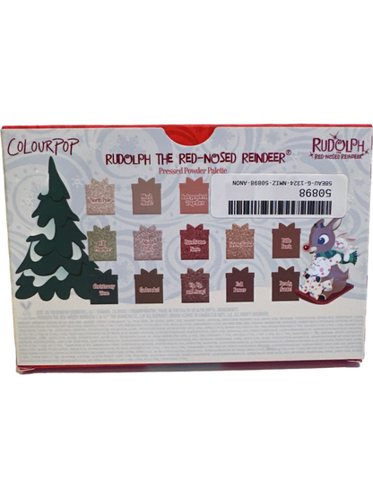 ColourPop Rudolph The Red-Nosed Reindeer Pressed Powder Palette 10.5g