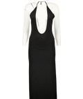 Uhlala by LL Black Backless Jersey Maxi Dress UK M