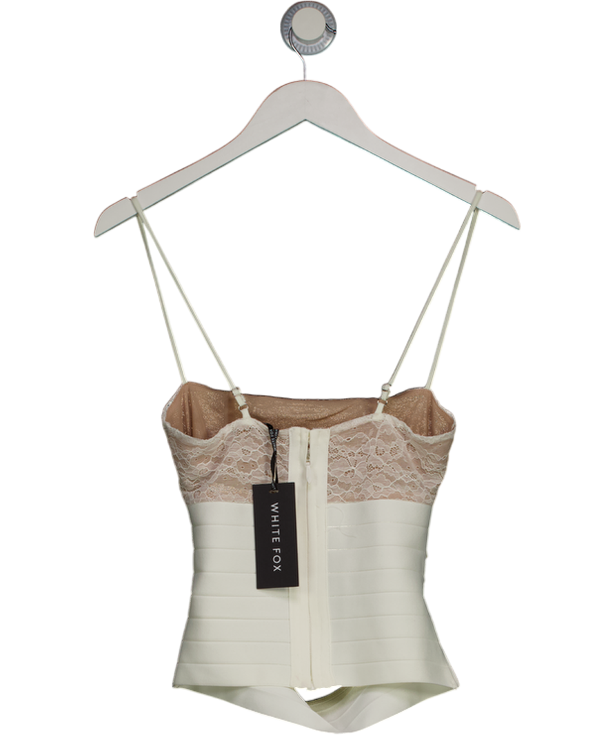 White Fox White I Miss Me Too Top UK S