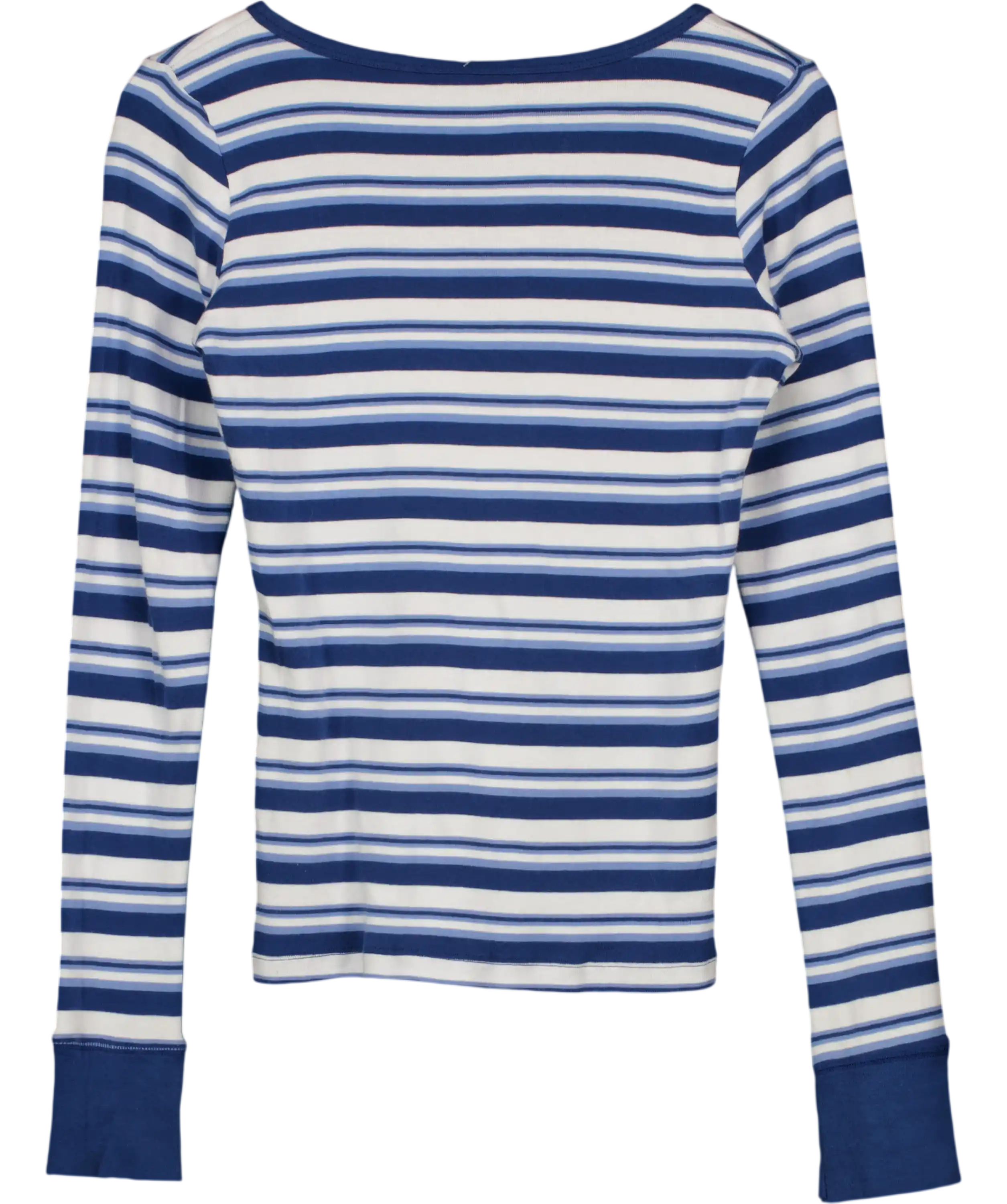 Brandy Melville Blue Long Sleeve Top UK M