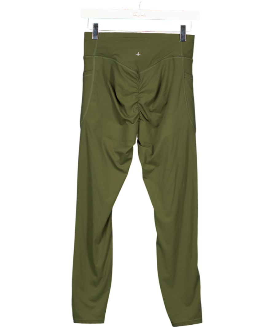 HALARA Green Ultrasculpt High Waisted Scrunch Butt Lifting Tummy Control Pocket Shaping Training Legging UK M